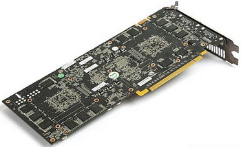 NVIDIA GeForce GTX 295 Single PCB version 